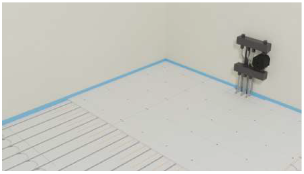 Stap 5 – 10 mm belastingsplaat verlijmen en vastschroeven (Uniwarm)