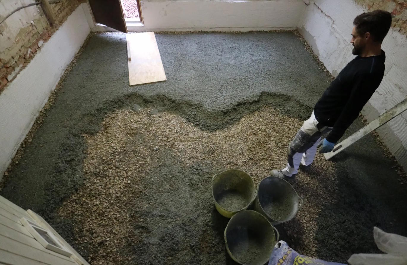 Ecoschelp + CaNaDry + cementvrije dekvloer