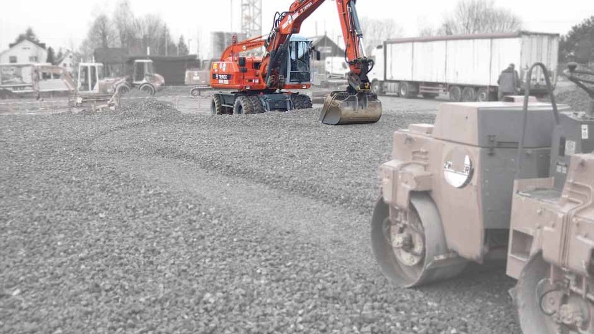 GEOCELL schuimglasgranulaat – Vloeropbouwen